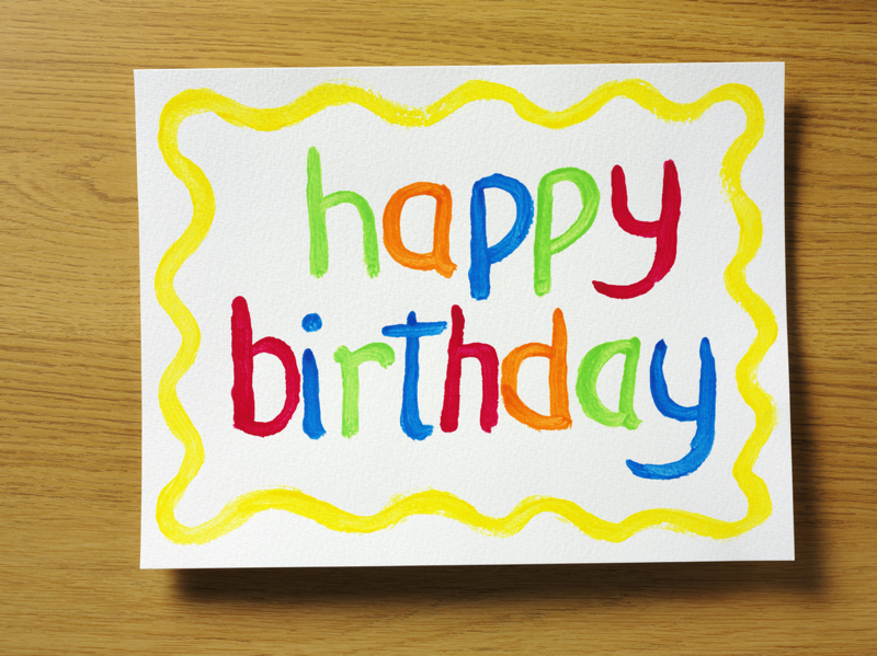 Birthday Card to Customers